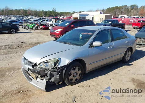 2005 Honda Accord 2.4 Lx из США, поврежденный, VIN 1HGCM56455A060898